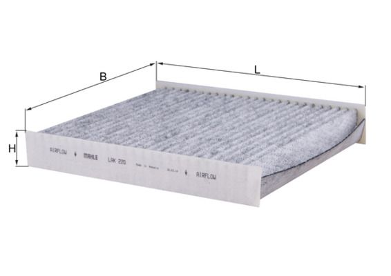 Filter, cabin air - LAK 220