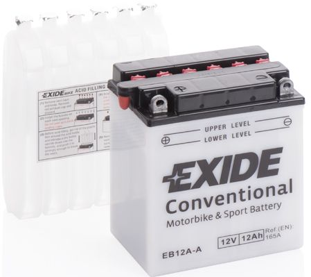 Exide Motorcycle Battery  - 12 V - 12Ah - 165CCA