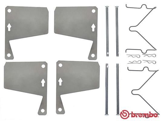 Accessory Kit, disc brake pad - A 02 246