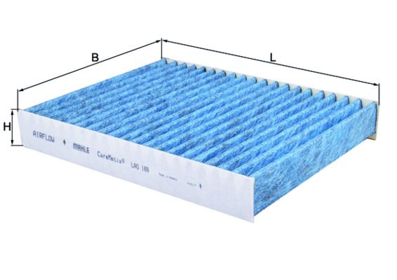 Filter, cabin air - LAO 169