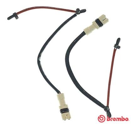 Warning Contact, brake pad wear - A 00 319