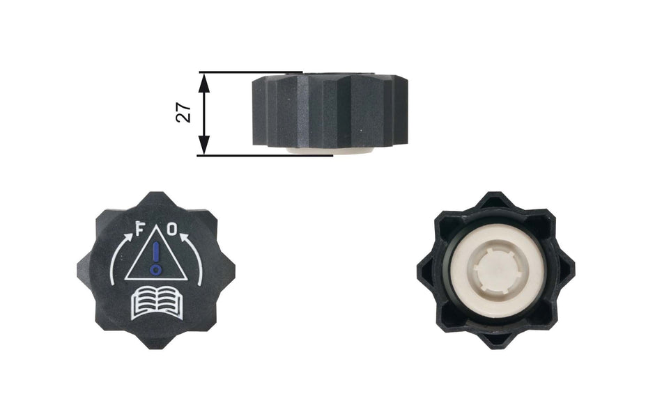 Cap, coolant tank - RC218