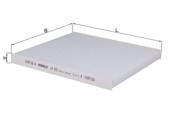 Filter, cabin air - LA 832