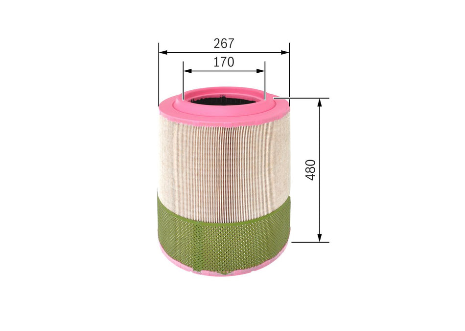 Air Filter - F 026 400 249