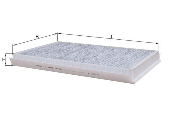 Filter, cabin air - LAK 307