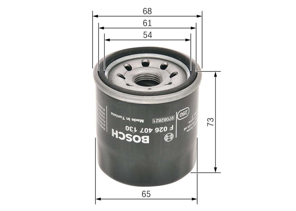 Oil Filter - F 026 407 130