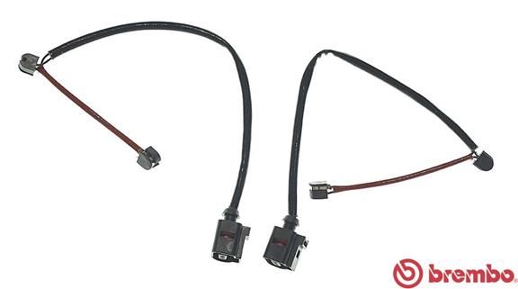 Warning Contact, brake pad wear - A 00 421