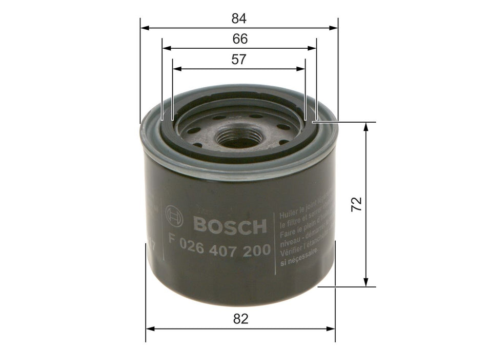 Oil Filter - F 026 407 200