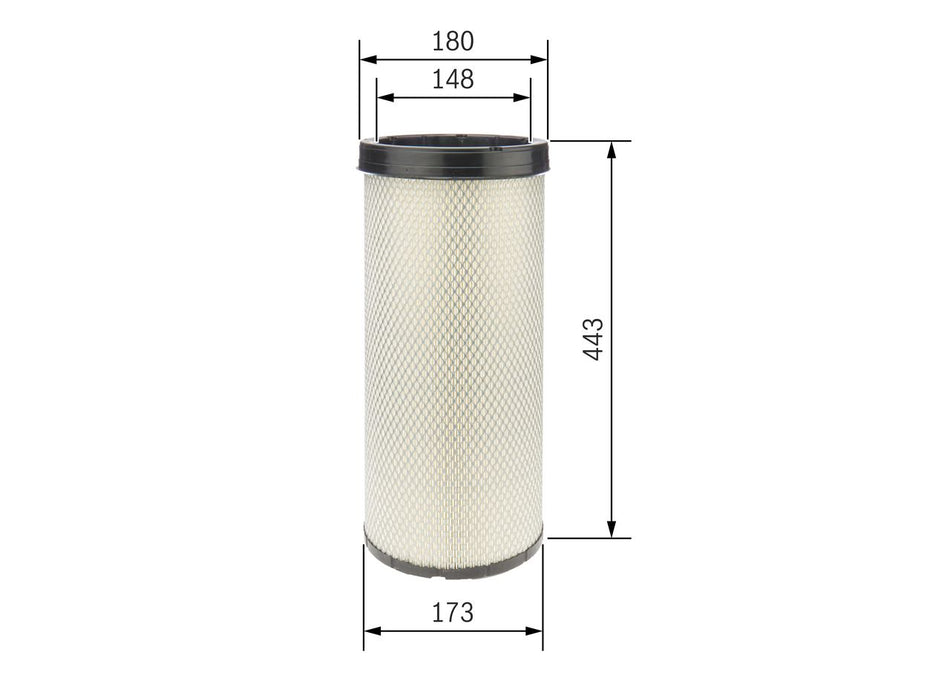 Secondary Air Filter - F 026 400 277