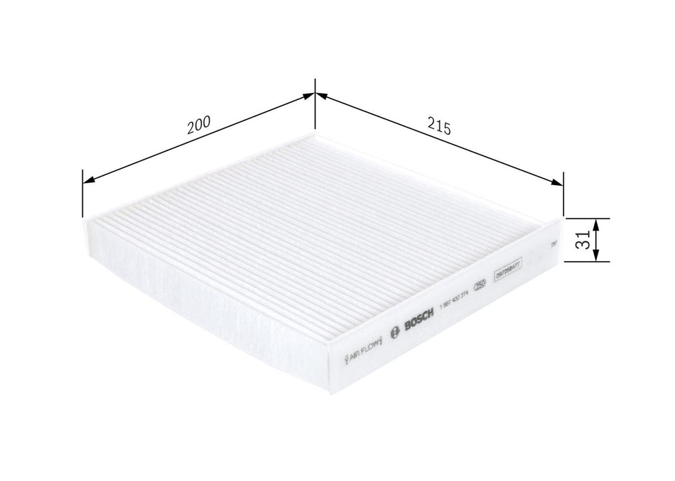 Filter, cabin air - 1 987 432 274