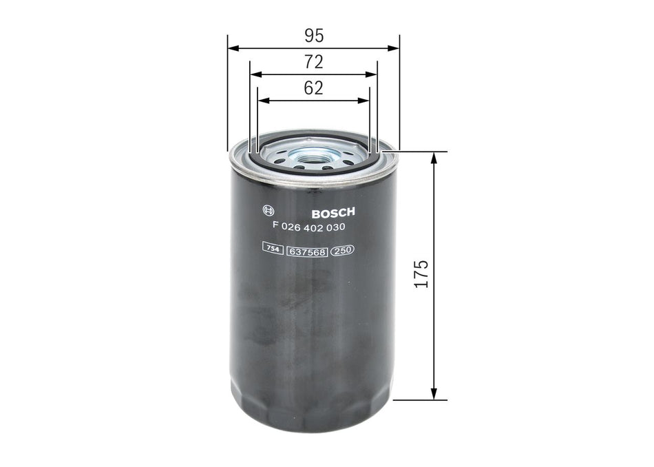 Fuel Filter - F 026 402 030