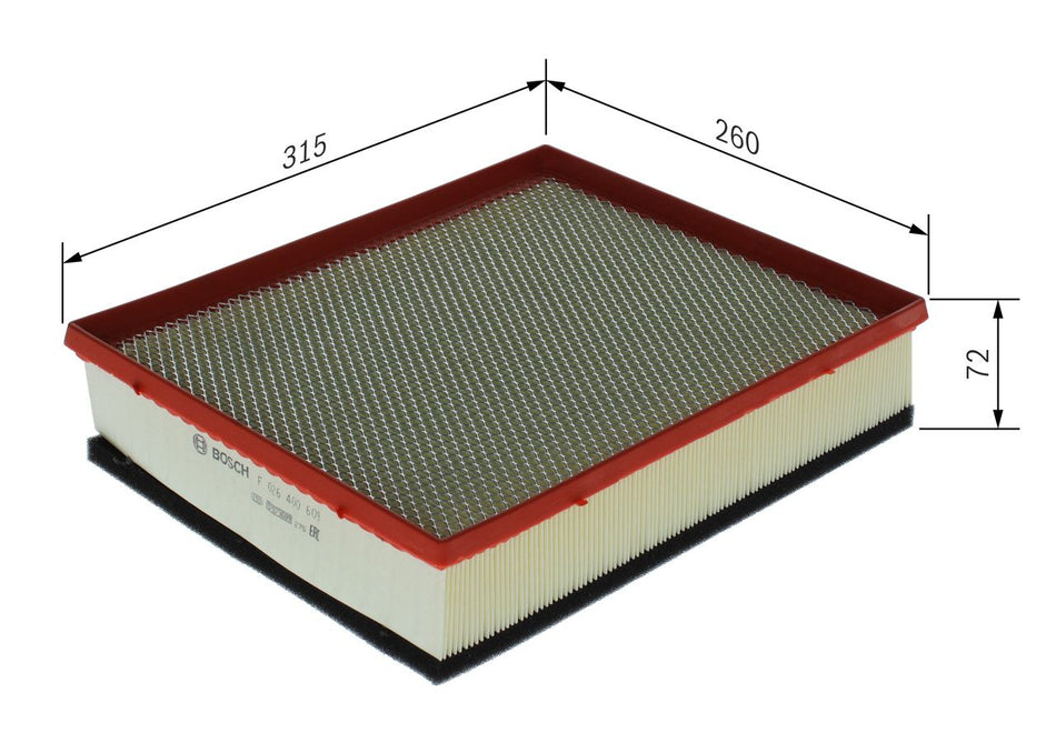Air Filter - F 026 400 609