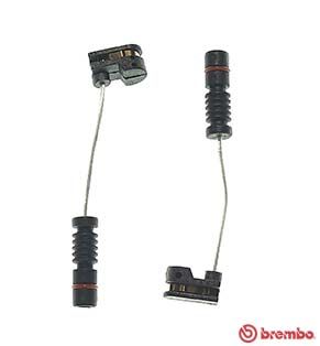 Warning Contact, brake pad wear - A 00 278