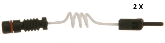 Warning Contact, brake pad wear - GIC241