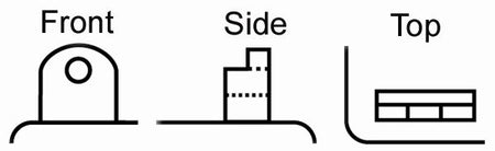 Exide Motorcycle Battery  - 12 V - 9Ah - 100CCA