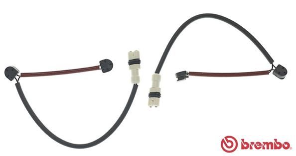 Warning Contact, brake pad wear - A 00 406