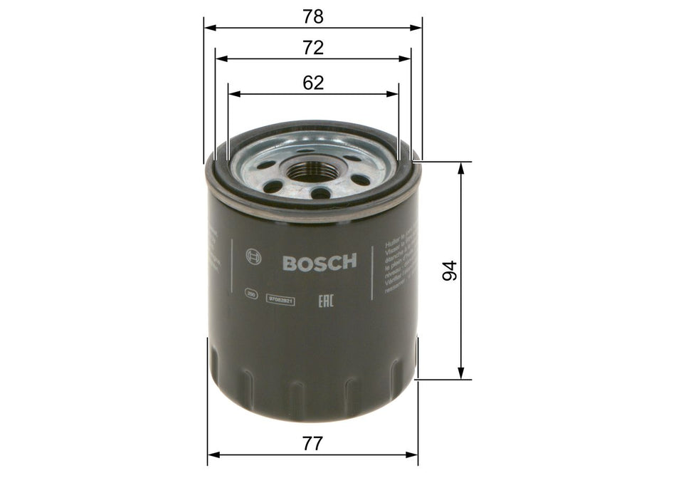 Oil Filter - F 026 407 268