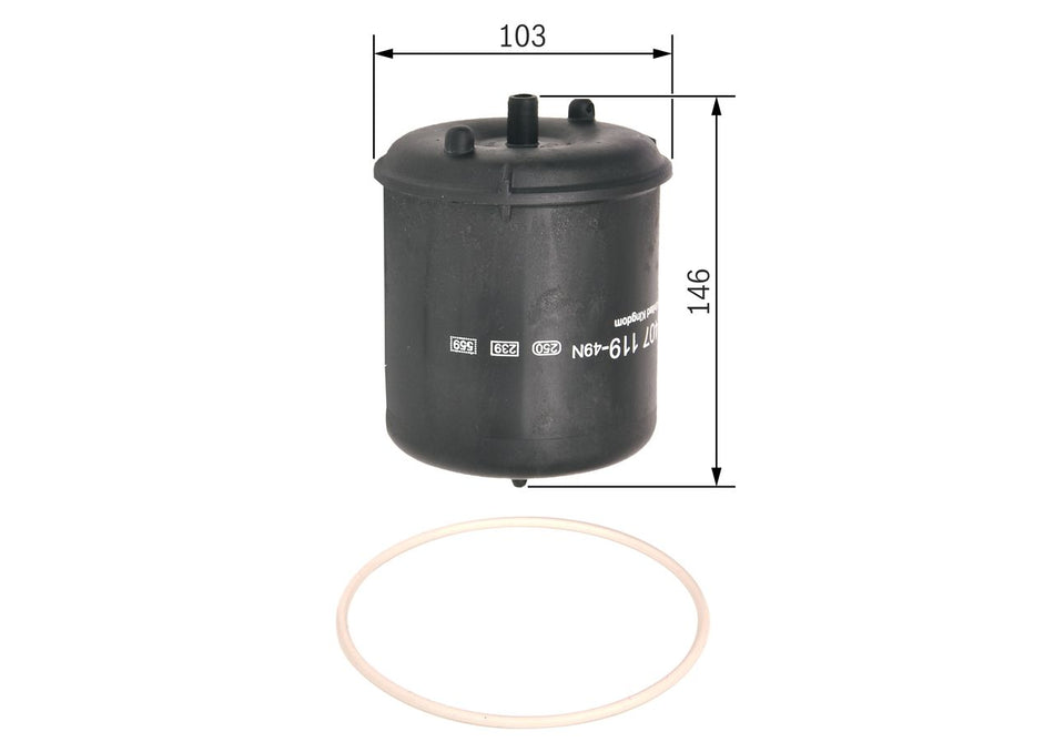 Oil Filter - F 026 407 119