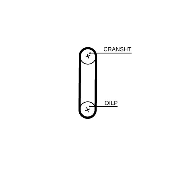 Timing Belt - T374HOB