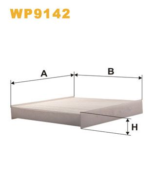 Filter, cabin air - WP9142