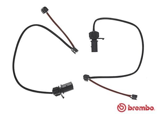 Warning Contact, brake pad wear - A 00 494