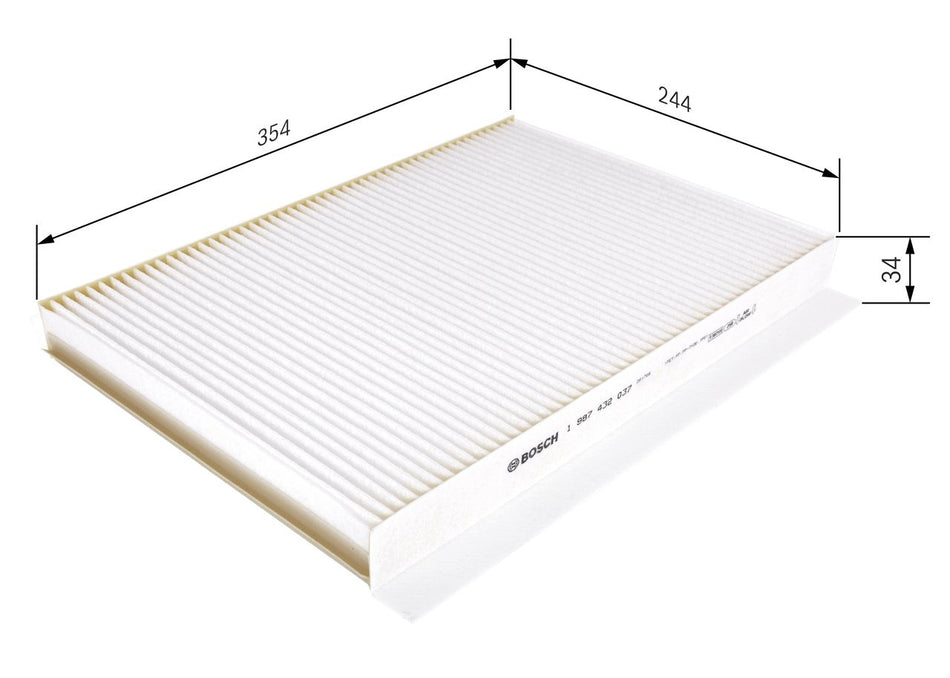 Filter, cabin air - 1 987 432 037