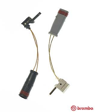 Warning Contact, brake pad wear - A 00 279