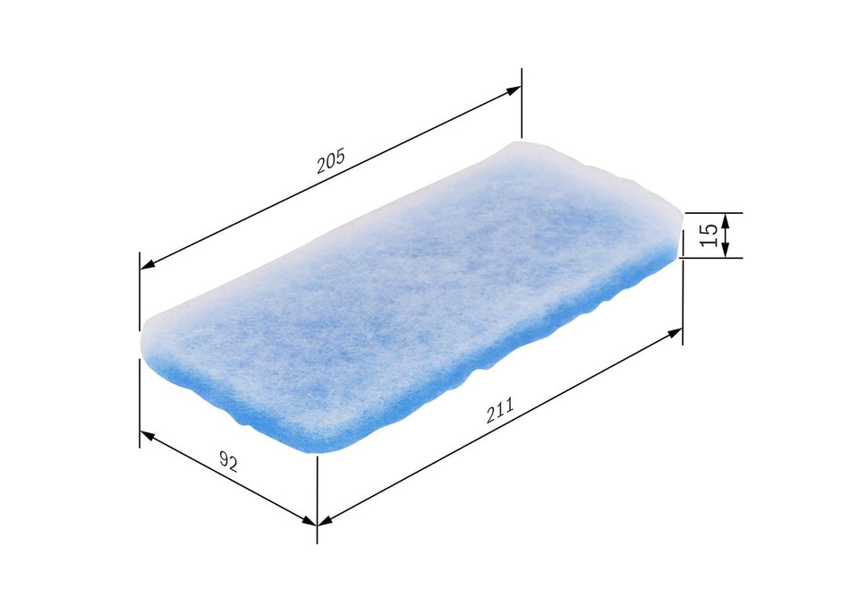 Filter, cabin air - 1 987 435 047