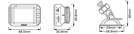 ROADsight1500 Dash Camera 1080p