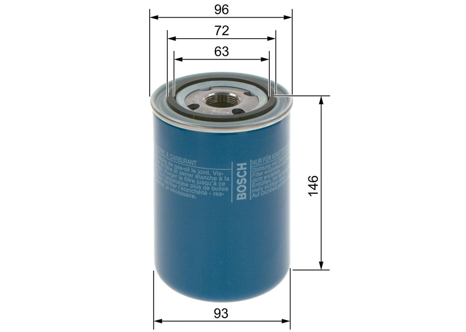 Fuel Filter - 1 457 434 407