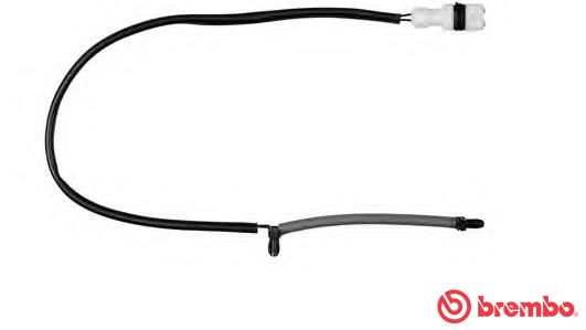 Warning Contact, brake pad wear - A 00 331