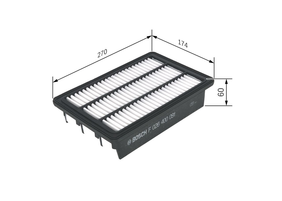 Air Filter - F 026 400 091