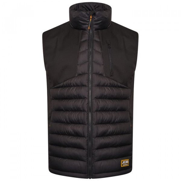 JCB Trade Hybrid Padded Gilet - Small