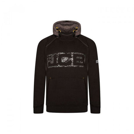 JCB Horton Hoodie Black - Grey - Large