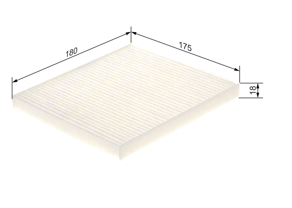 Filter, cabin air - 1 987 435 096