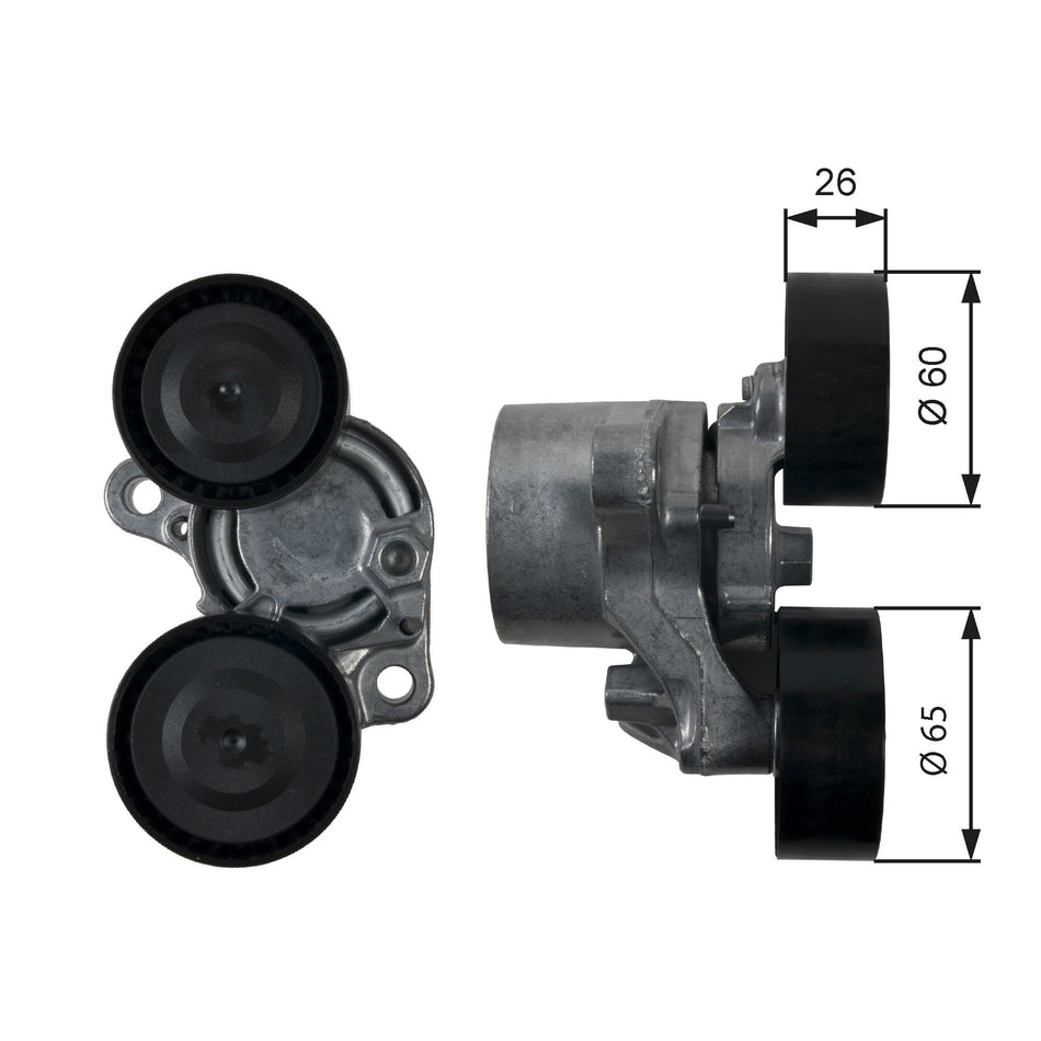 Belt Tensioner, V-ribbed belt - T39199
