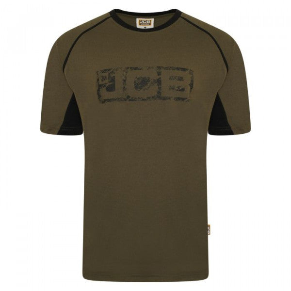JCB trade olive T-Shirt