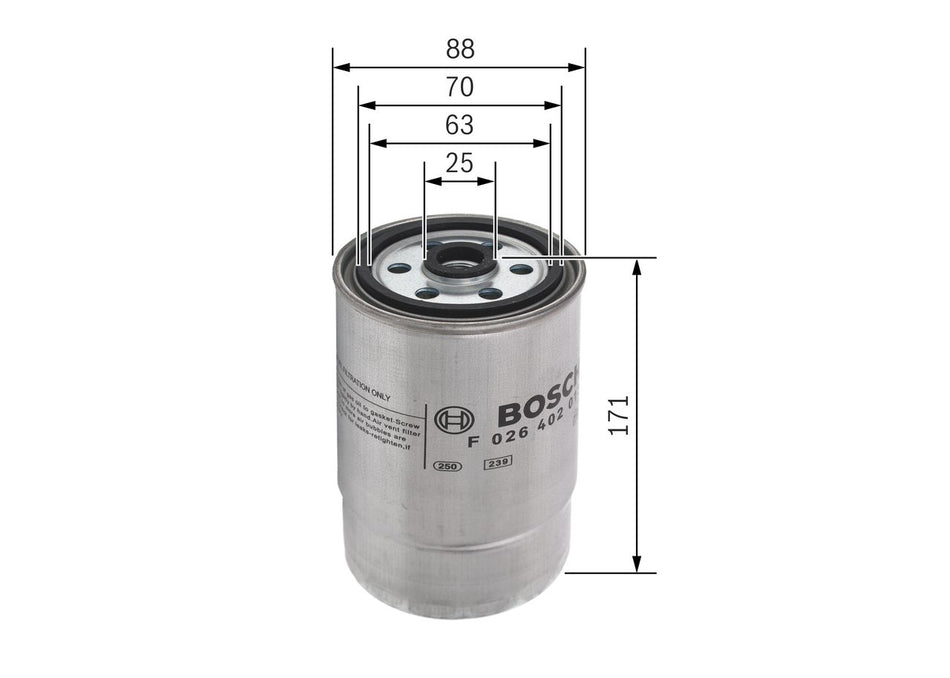 Fuel Filter - F 026 402 013