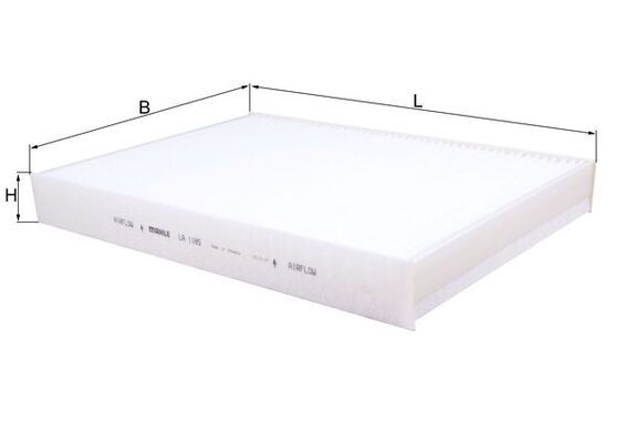 Filter, cabin air - LA 1185