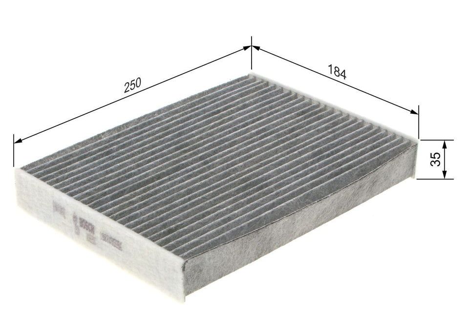 Filter, cabin air - 1 987 435 556