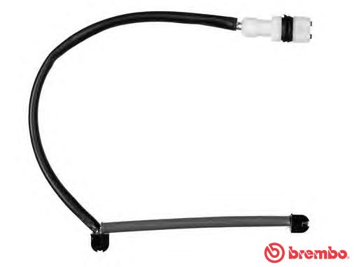 Warning Contact, brake pad wear - A 00 326