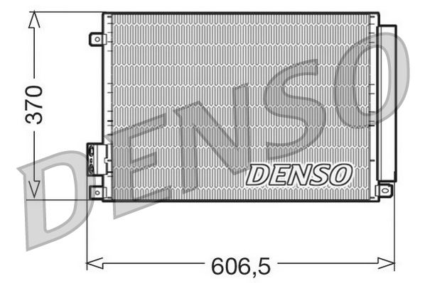 Condenser, air conditioning - DCN09045