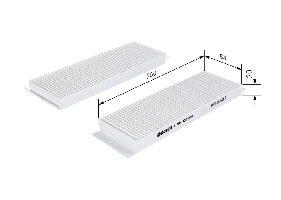 Filter, cabin air - 1 987 435 050