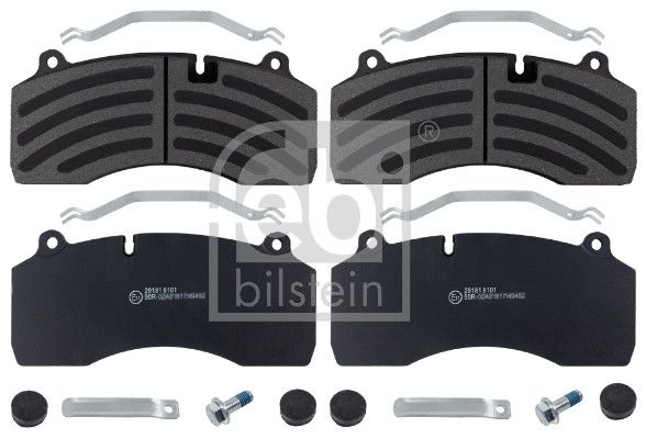 Brake Pad Set, disc brake - 171245