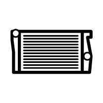 Radiator, engine cooling - 51538A