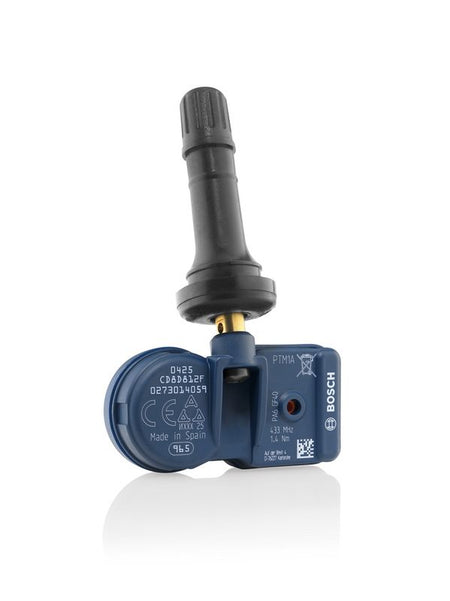 Tpms Snap In Rubber Valve (Black)