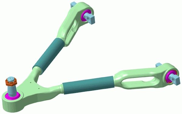 Control/Trailing Arm, wheel suspension - 39804 01