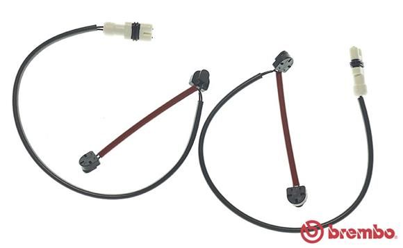 Warning Contact, brake pad wear - A 00 415