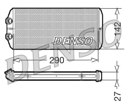 Heat Exchanger, interior heating - DRR07005