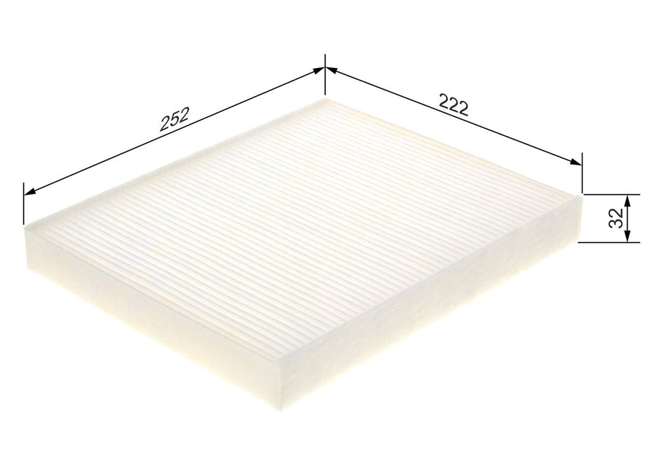 Filter, cabin air - 1 987 435 135